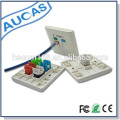 AUCAS de alta calidad RJ45 UTP / FTP Cat6 / Cat7 keystone jack